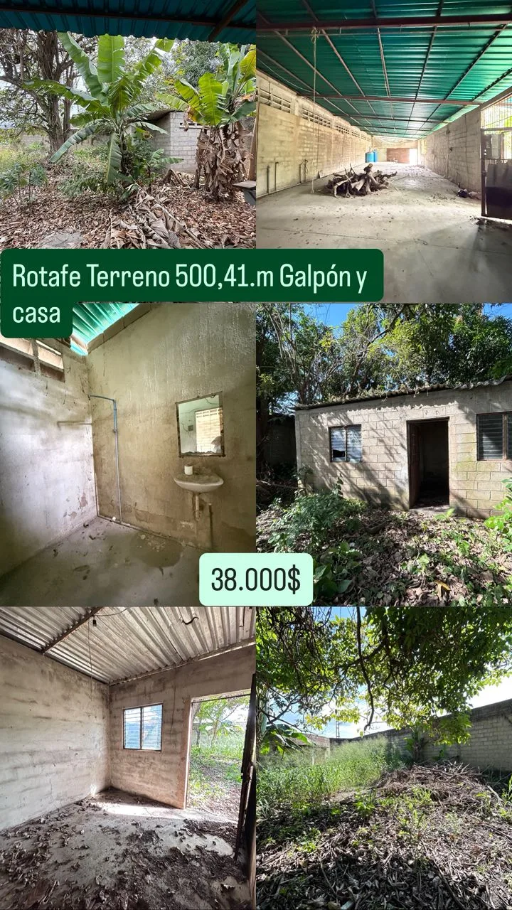 Terreno en Venta en Naguanagua — 3 hab 500m² — USD 38,000