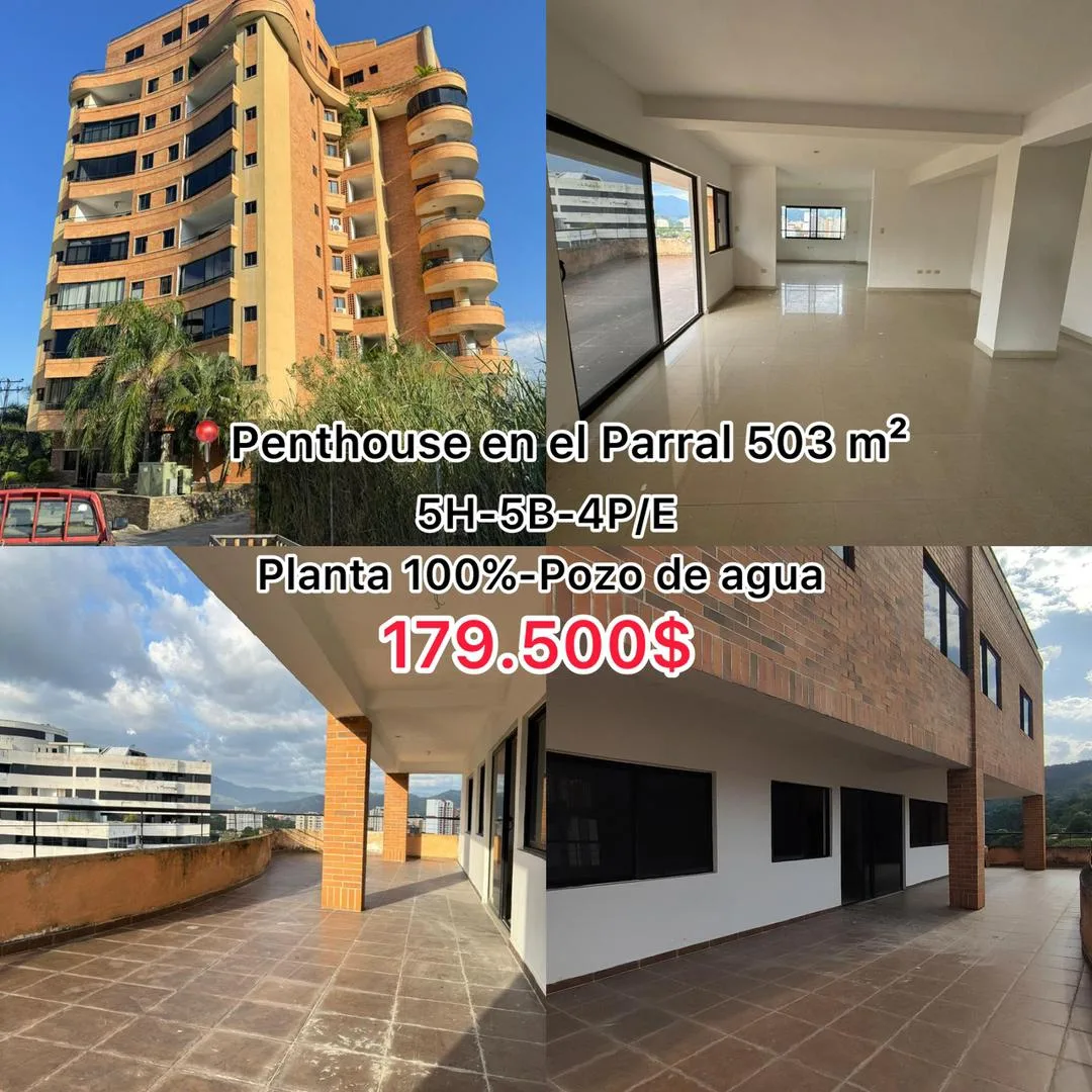 Penthouse en Venta en El Parral — 4 hab 503m² — USD 179,500