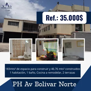 Apartamento en Av. Bolívar
