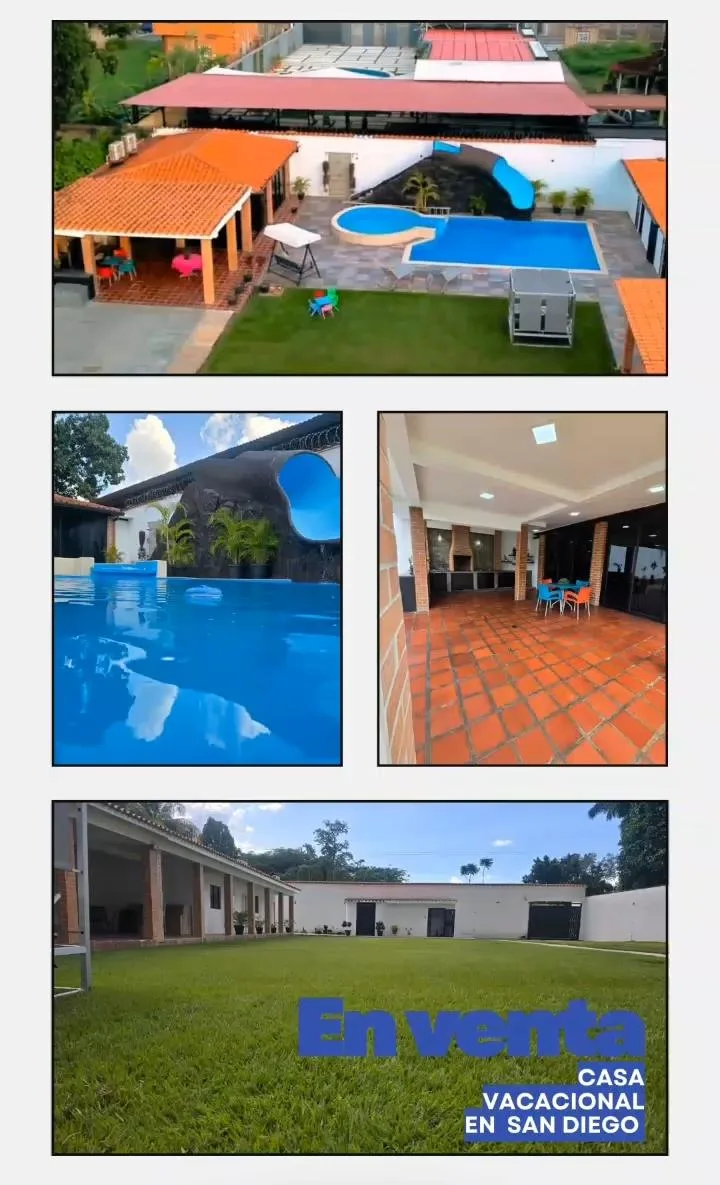 Casa en Venta en Las Morochas IV, San Diego - Carabobo — 3 hab 1269m² — USD 200,000