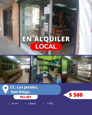 Local en CC Los Jarales de San Diego