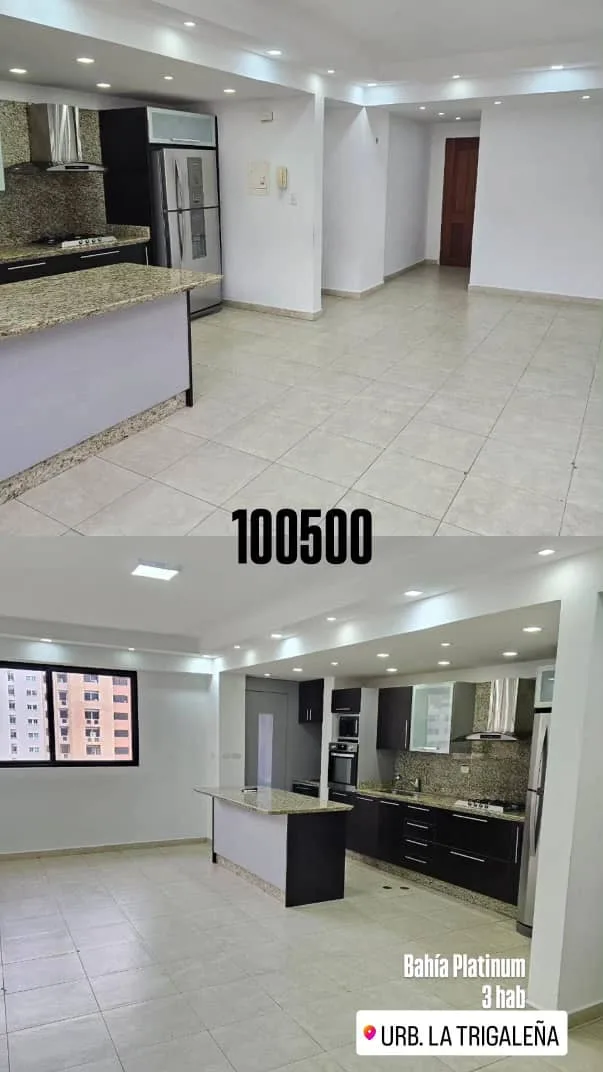 Apartamento en Venta en La Trigaleña Alta — 3 hab — USD 100,500