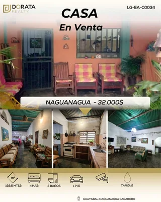 Casa en Los Guayabitos, Guayabal-Naguanagua