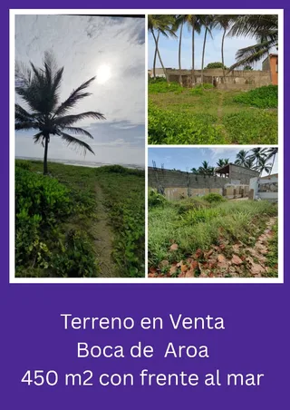 Terreno en Boca de Aroa