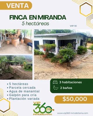 Terreno en Miranda
