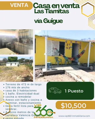 Casa en Las Tiamitas