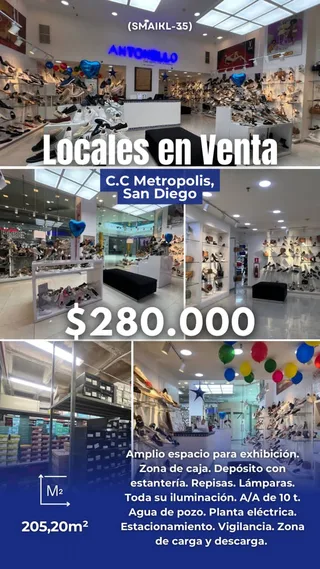 Local en centro comercial Metrópolis, San Diego