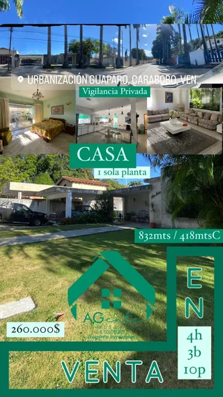 Casa en Guaparo