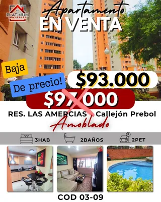 Apartamento en C.R. Las Américas