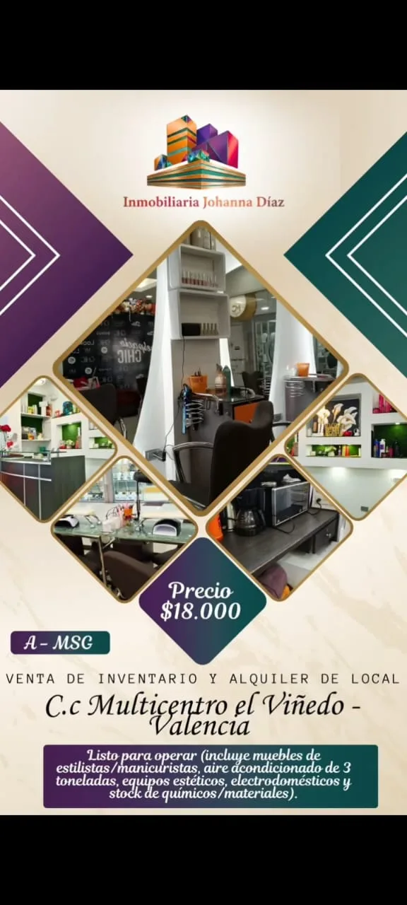 Local en Alquiler en Centro Comercial Multicentro el Viñedo, Valencia — USD 18,000