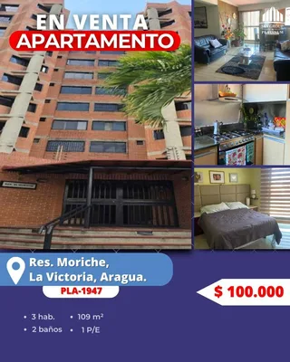 Apartamento en Conjunto Residencial El Moriche, La Victoria, Aragua