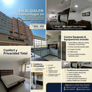 Apartamento en Prebo (Res. Madrid)