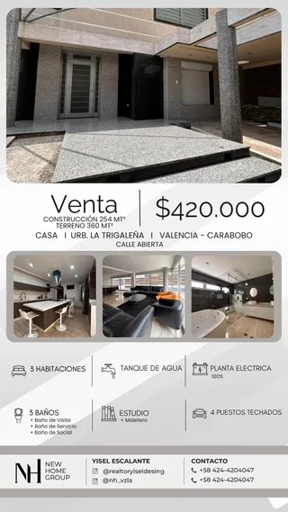 Casa en Urb. La Trigaleña