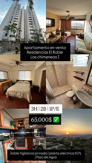 Apartamento en Residencias el Roble Las chimeneas I