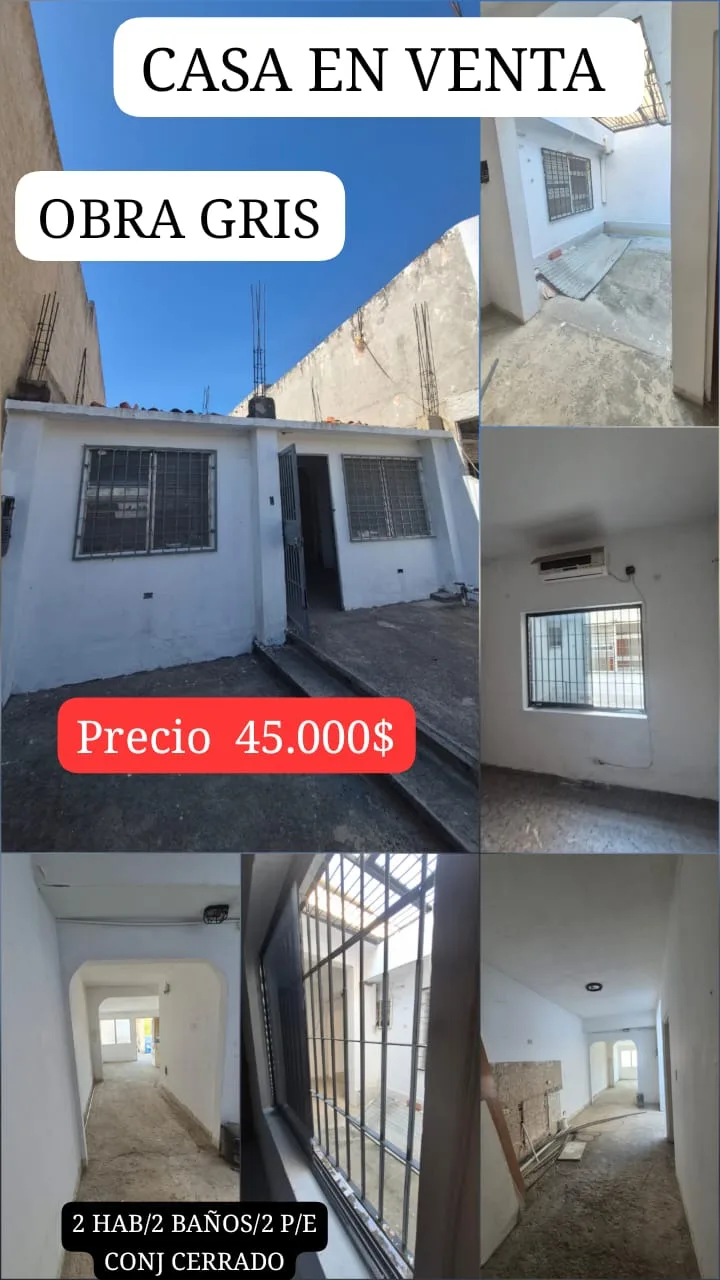 Casa en Venta en URB LOS JARALES — 2 hab 106m² — USD 45,000