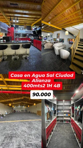 Casa en Aguasal Ciudad Alianza