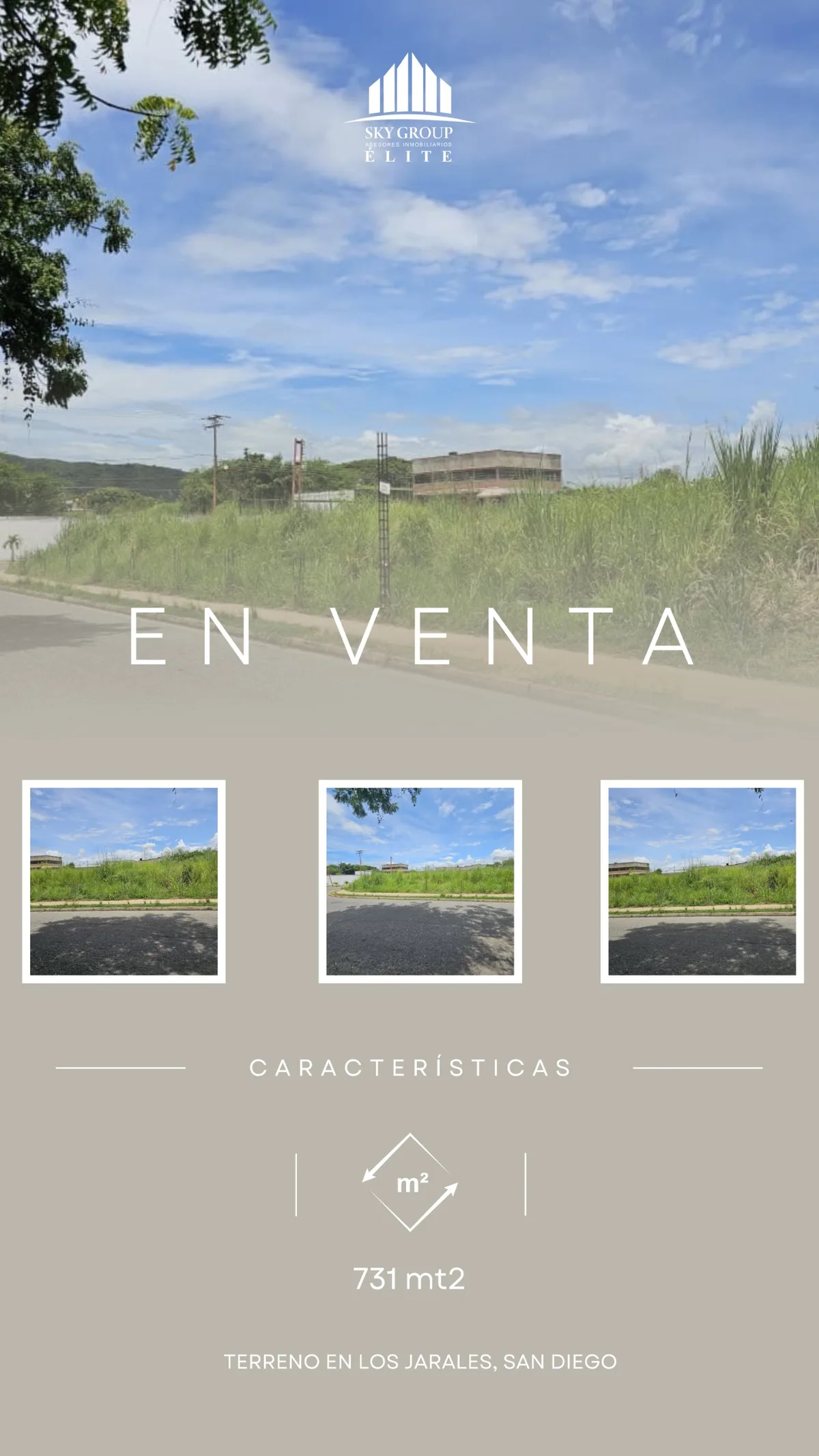 Terreno en Venta en Los Jarales, San Diego 731m² — USD 220,000