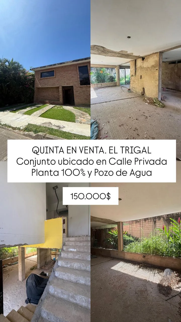 Casa en Venta en Urbanización Trigal norte — 3 hab 321m² — USD 150,000
