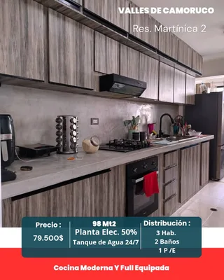 Apartamento en VALLES DE CAMORUCO Res. Martinica 2