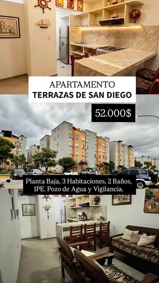 Apartamento en TERRAZAS DE SAN DIEGO