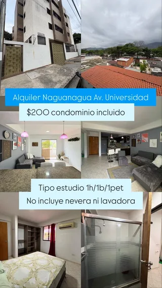 Apartamento en Residencia Aracari, Naguanagua