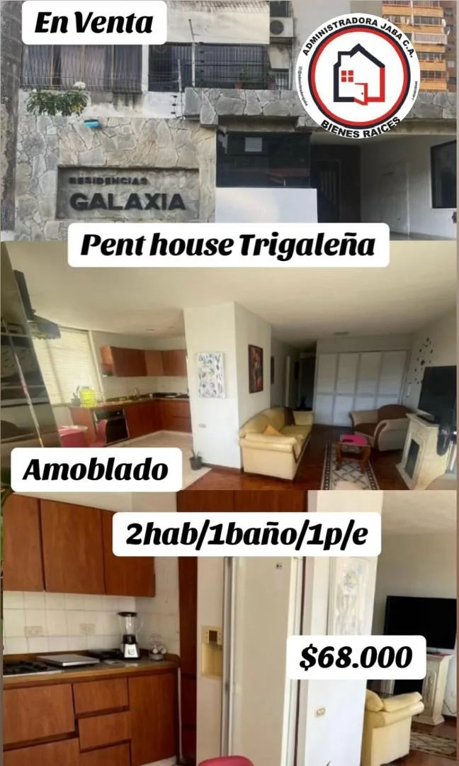 Penthouse en Venta en La Trigaleña — 2 hab 100m² — USD 68,000