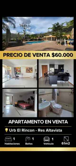 Apartamento en Residencias Altavista