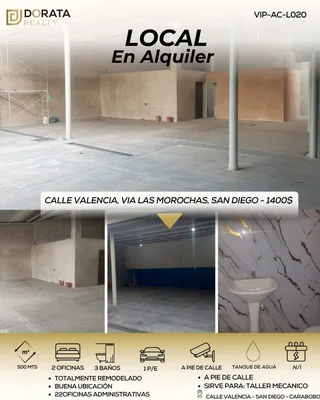Local en SAN DIEGO, Calle Valencia, Via Las Morochas