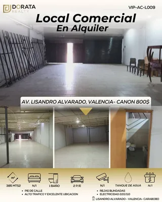 Local en Avenida Lisandro Alvarado, Valencia