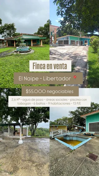 Casa en El Naipe – Municipio Libertador