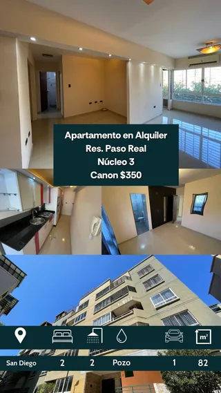 Apartamento en Paso Real - San Diego