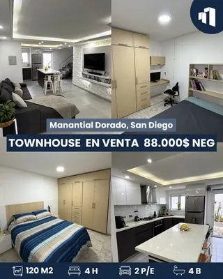 Townhouse en Manantial Dorado, San Diego