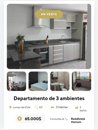 Apartamento en Loma del Este