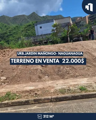 Terreno en Jardín Mañongo