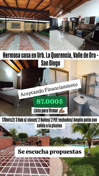 Casa en Urb. La Querencia - Valle de Oro, San Diego