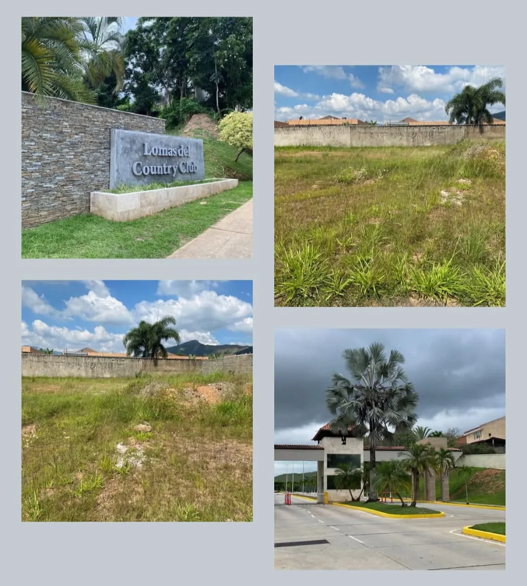 Terreno en Venta en Lomas del Country Club Guataparo Valencia 410m² — USD 65,000
