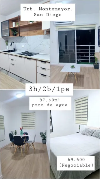 Apartamento en Urb. Montemayor, San Diego