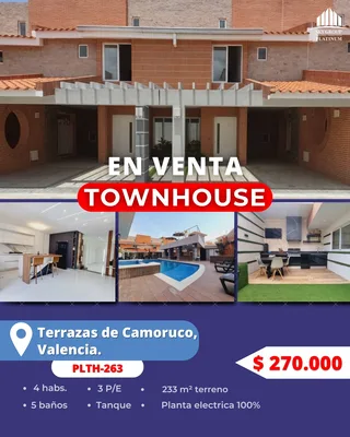 Townhouse en Terrazas de Camoruco