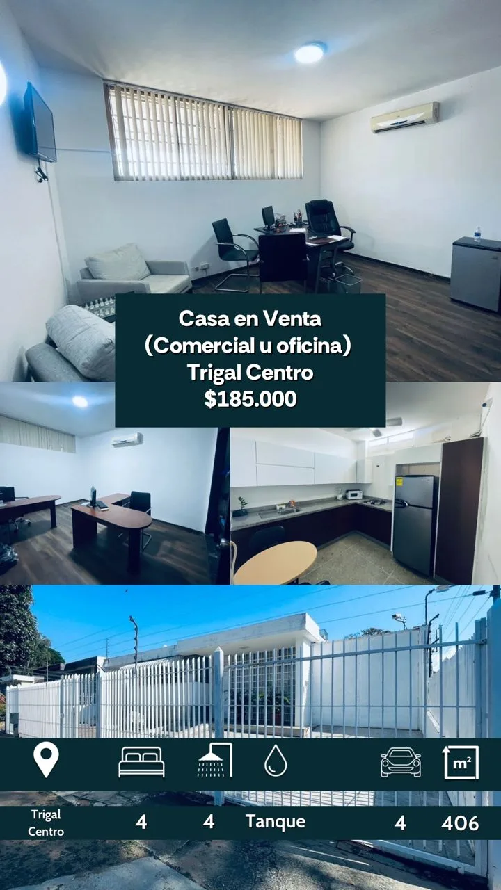 Casa en Venta en Trigal Centro 226m² — USD 185,000