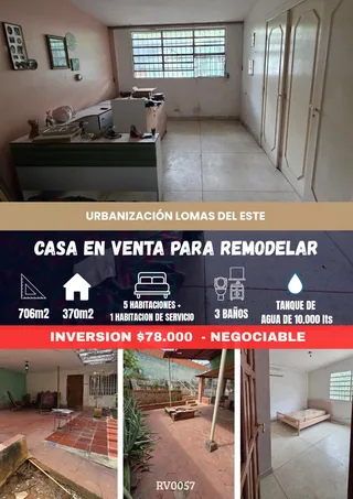 Casa en Lomas del este