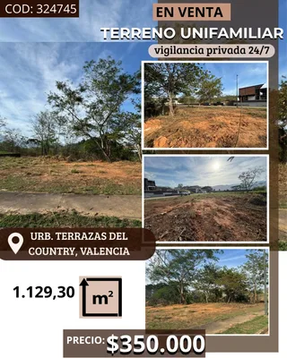 Terreno en Terrazas del country