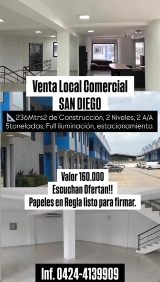Local en SAN DIEGO VALENCIA VENEZUELA
