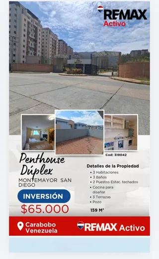 Penthouse en Residencias Montemayor