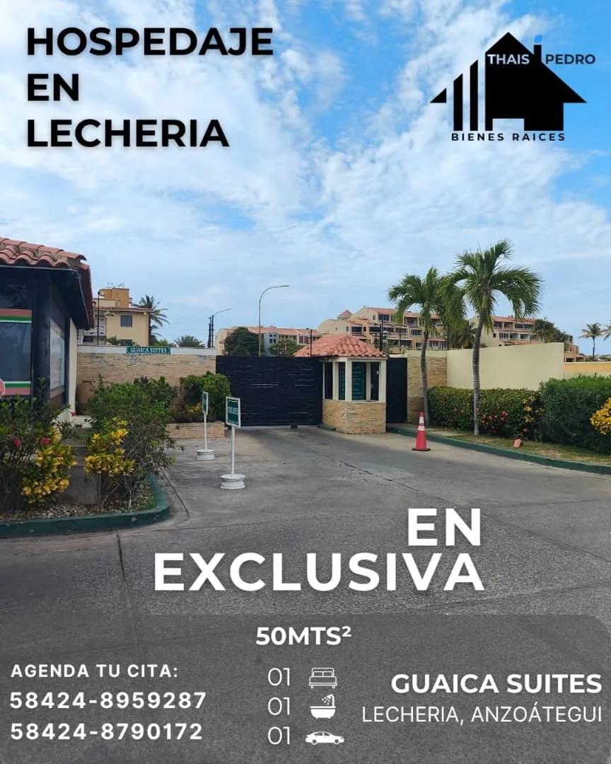 Apartamento en Alquiler en Lecheria, Anzoategui 50m² — Precio a consultar