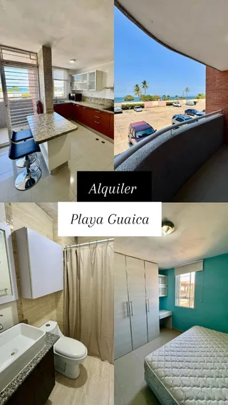 Apartamento en RESD PLAYA GUAICA Av. Américo Vespucio. Lecheria