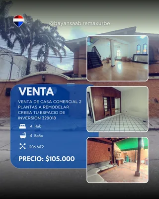 Casa en Calle 144, Av Paseo Cabriales, Autopista, Hermandad Gallega