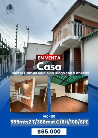 Casa en Sector Campo Solo, San Diego