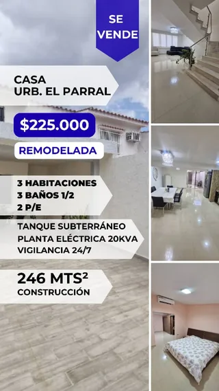 Casa en Urb. El Parral