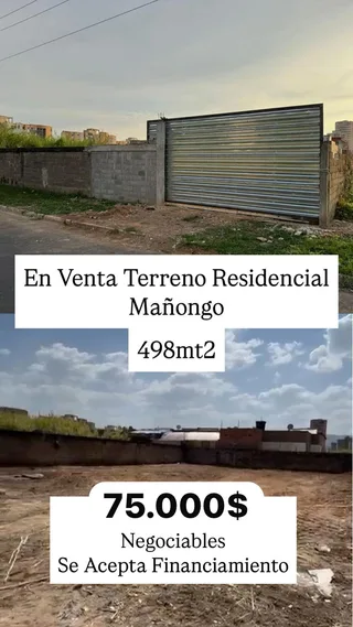 Terreno en Mañongo