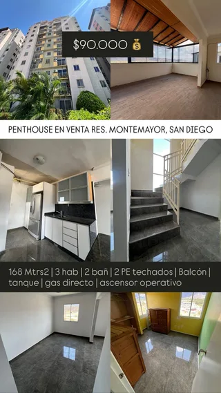 Penthouse en Residencia Montemayor San Diego, Valencia